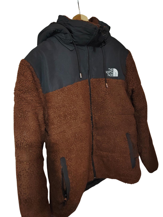 Chaqueta Teddy hombre color marrón