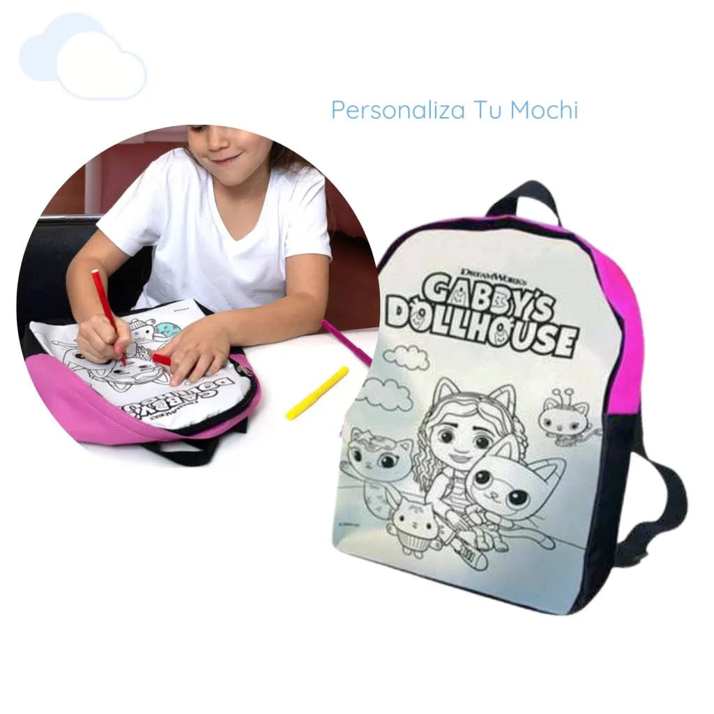 Mochila para PINTAR Gabby
