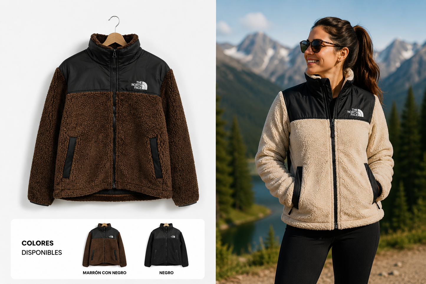 CHAQUETA TEDDY MUJER