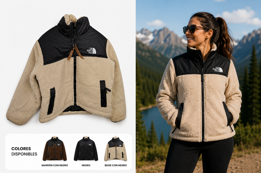 CHAQUETA TEDDY MUJER