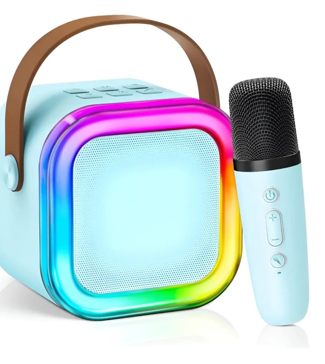 Parlante Karaoke Con Microfono Portátil Inalambrico Bluetooth