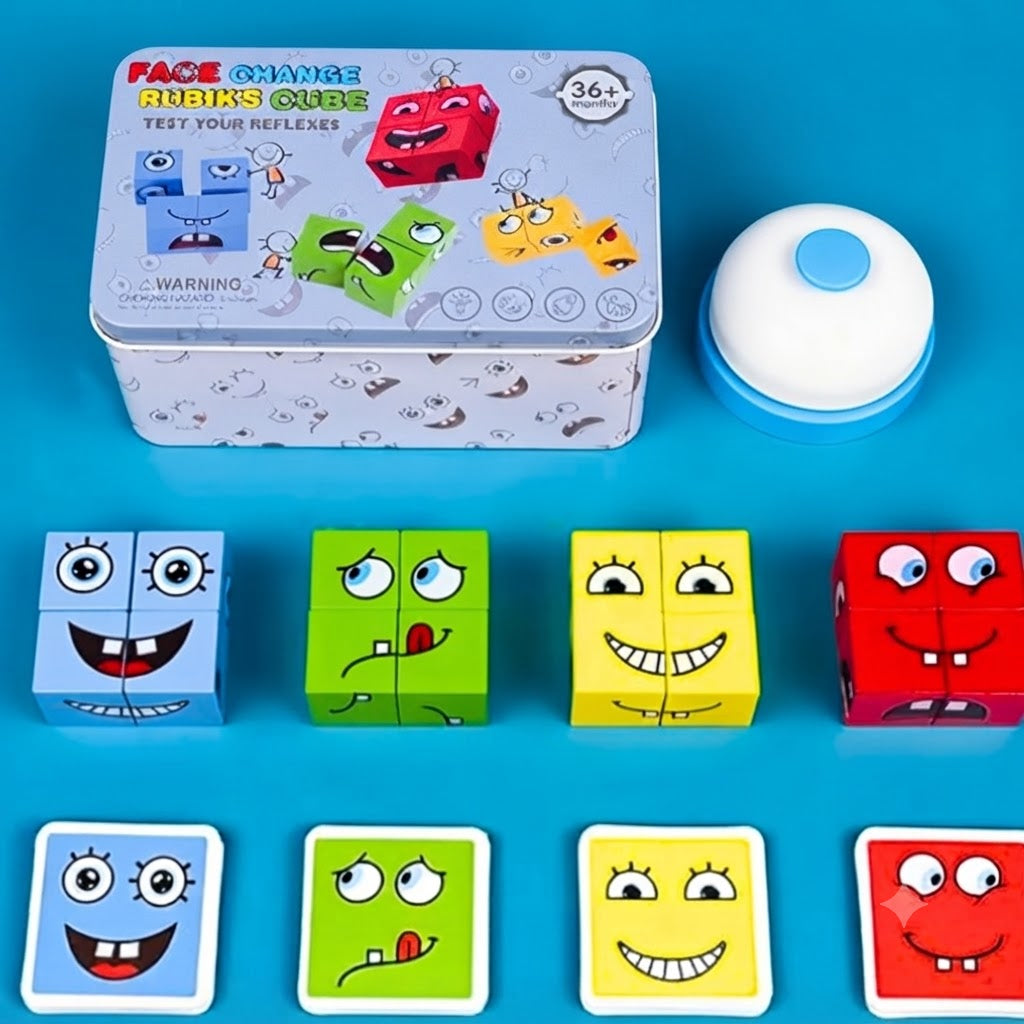 Juego Cambia Cara Expresiones con Timbre