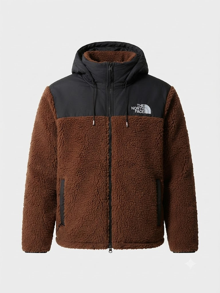 Chaqueta Teddy hombre color marrón